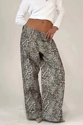 Leopard Fade Colossus Jeans | Dress In Beauty